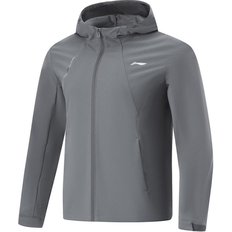 

LINING Куртка для фитнеса Мужская Теневой серый, Shadow Gray