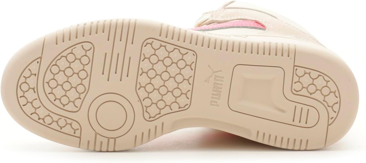 

Кроссовки Rebound Layup Cozy Girl Basketball PUMA, цвет Alpine Snow/Strawberry Burst/Frosty Pink