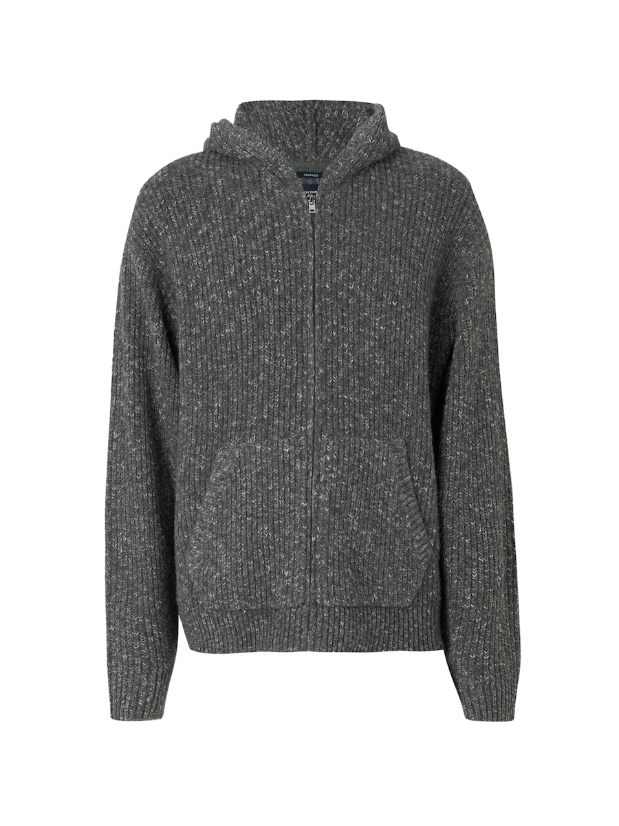 

Вязаный кардиган Abercrombie & Fitch, темно-серый