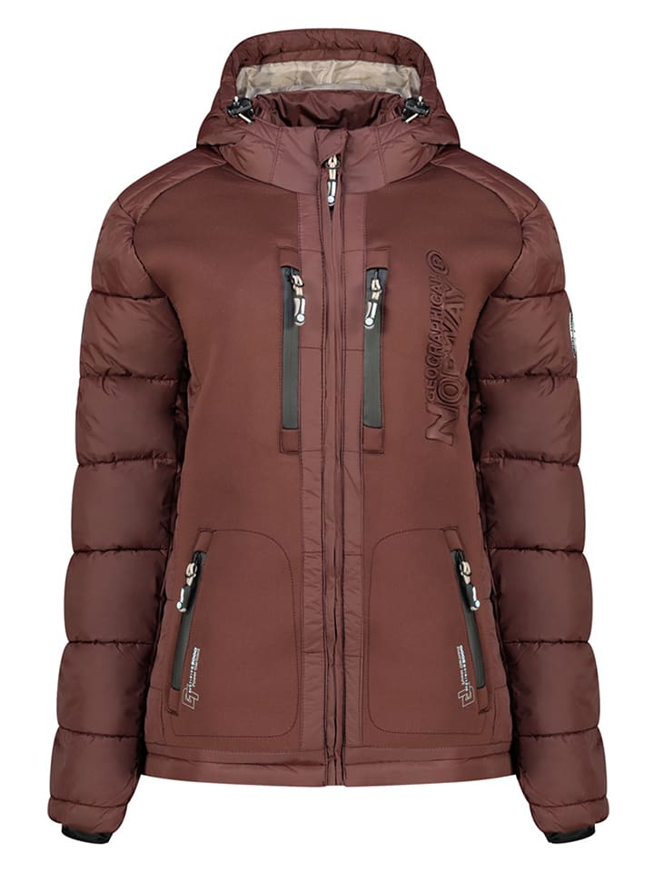 

Geographical Norway Зимняя куртка "Бичвуд" коричневого цвета