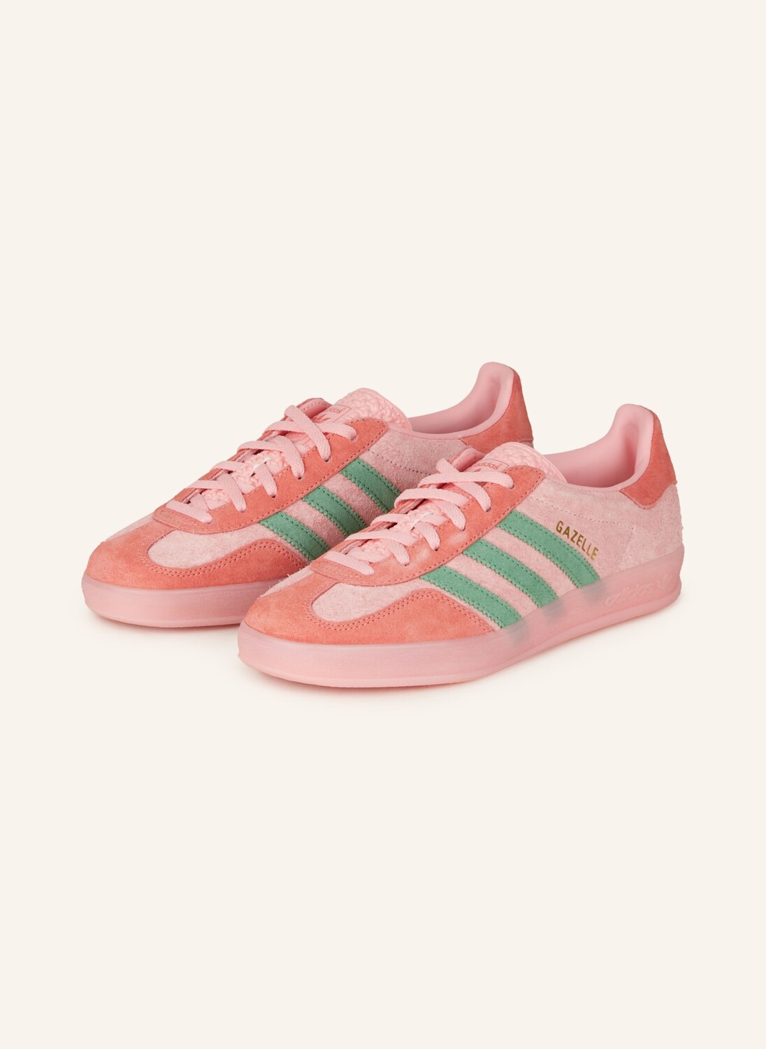 

Кроссовки gazelle indoor adidas Originals, цвет LACHS/GRÜN