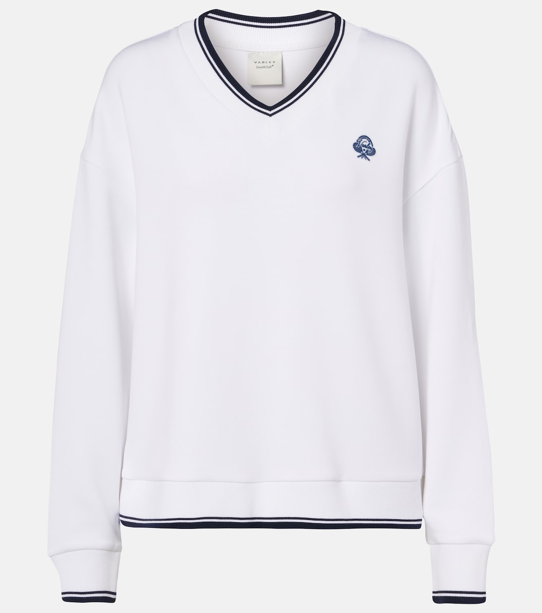 

Свитшот с логотипом Iona Varley, White/Navy