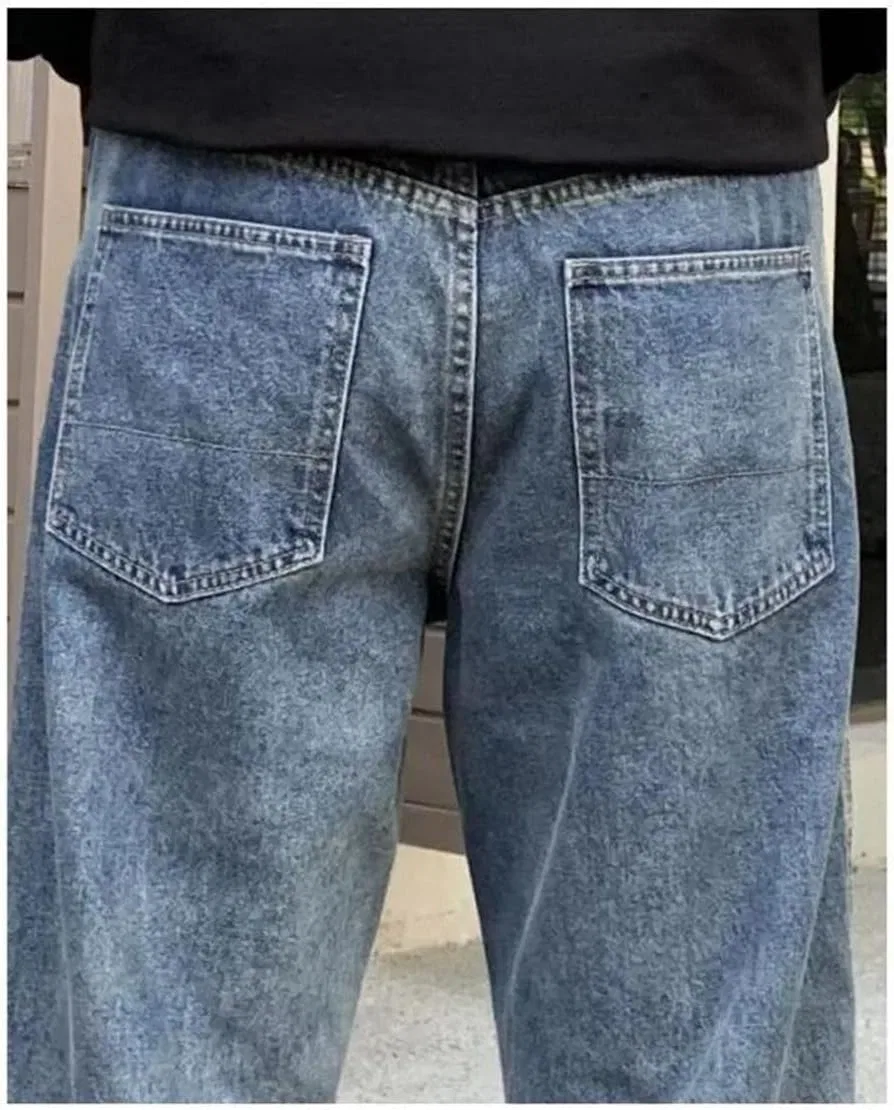 Джинсы свободные Men Baggy, 12 — фото 4