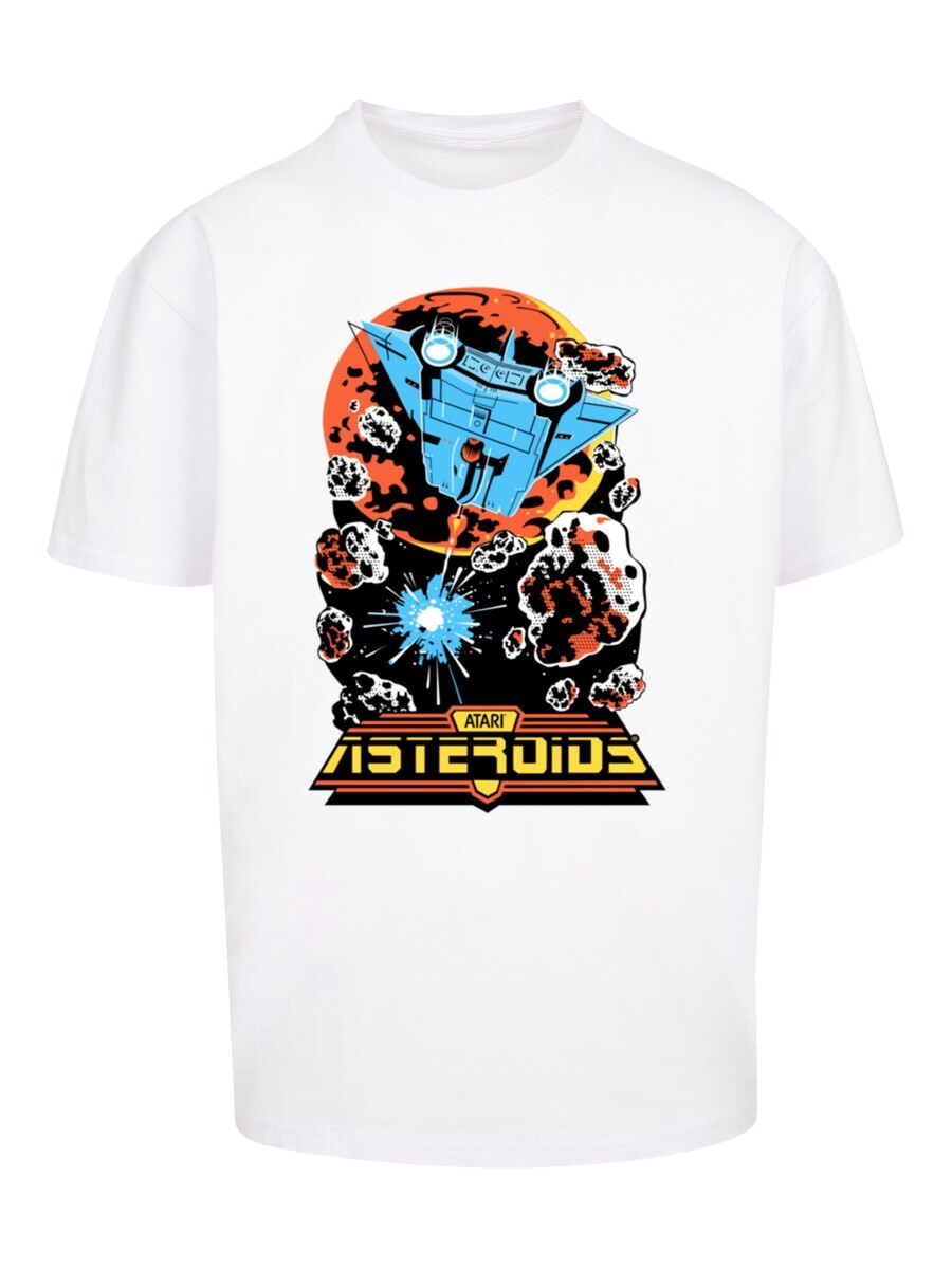 

Классическая футболка F4NT4STIC Shirt Asteroids Atari Retro Gaming, белый