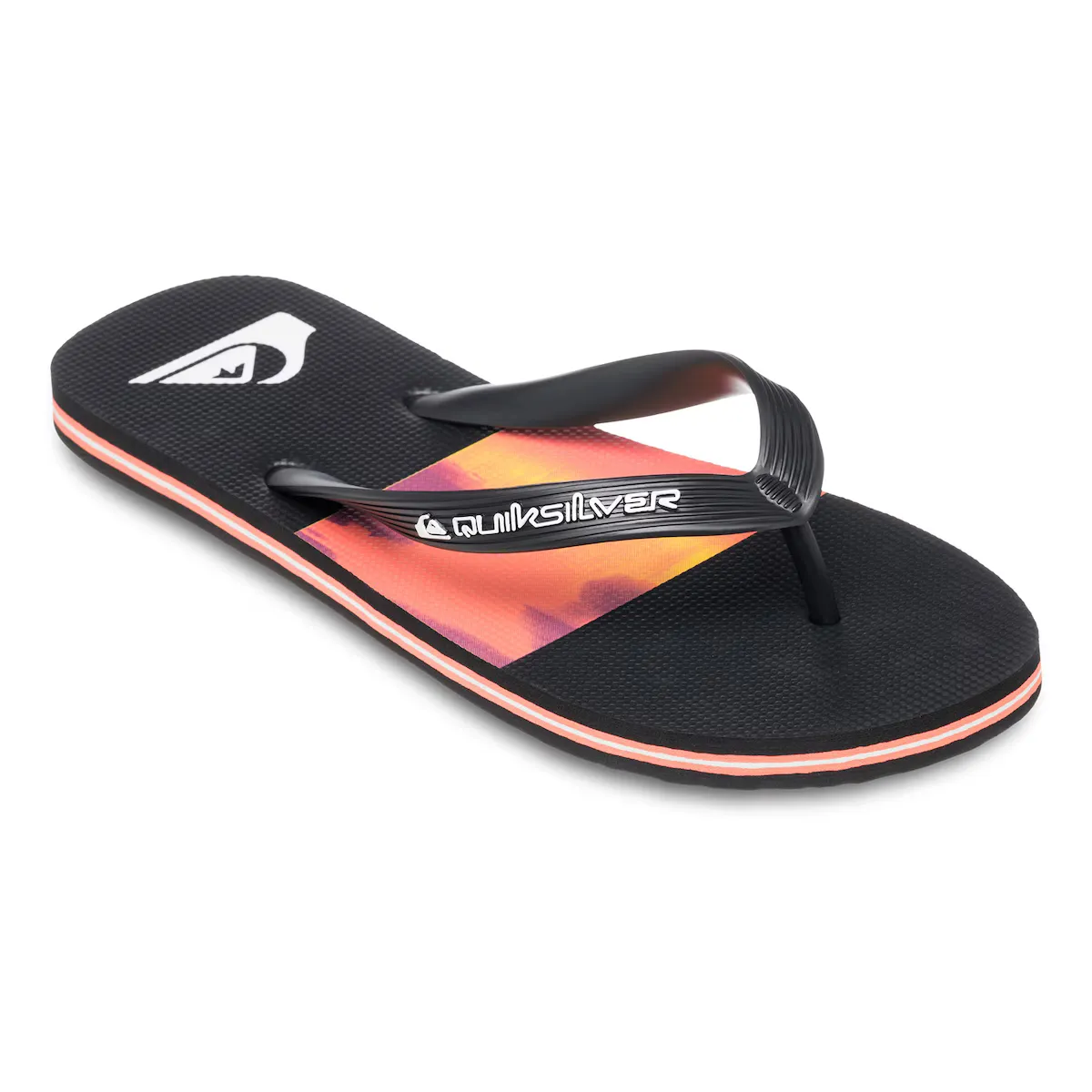 

Мужские шлепанцы Quiksilver Molokai Stripe 25, розовый