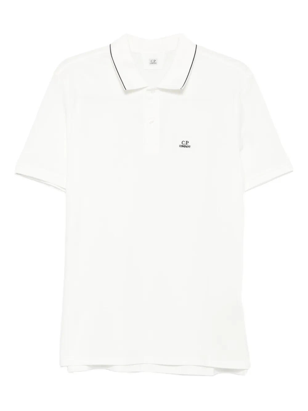 

Рубашка поло с контрастной отделкой C.P. Company, нейтральный