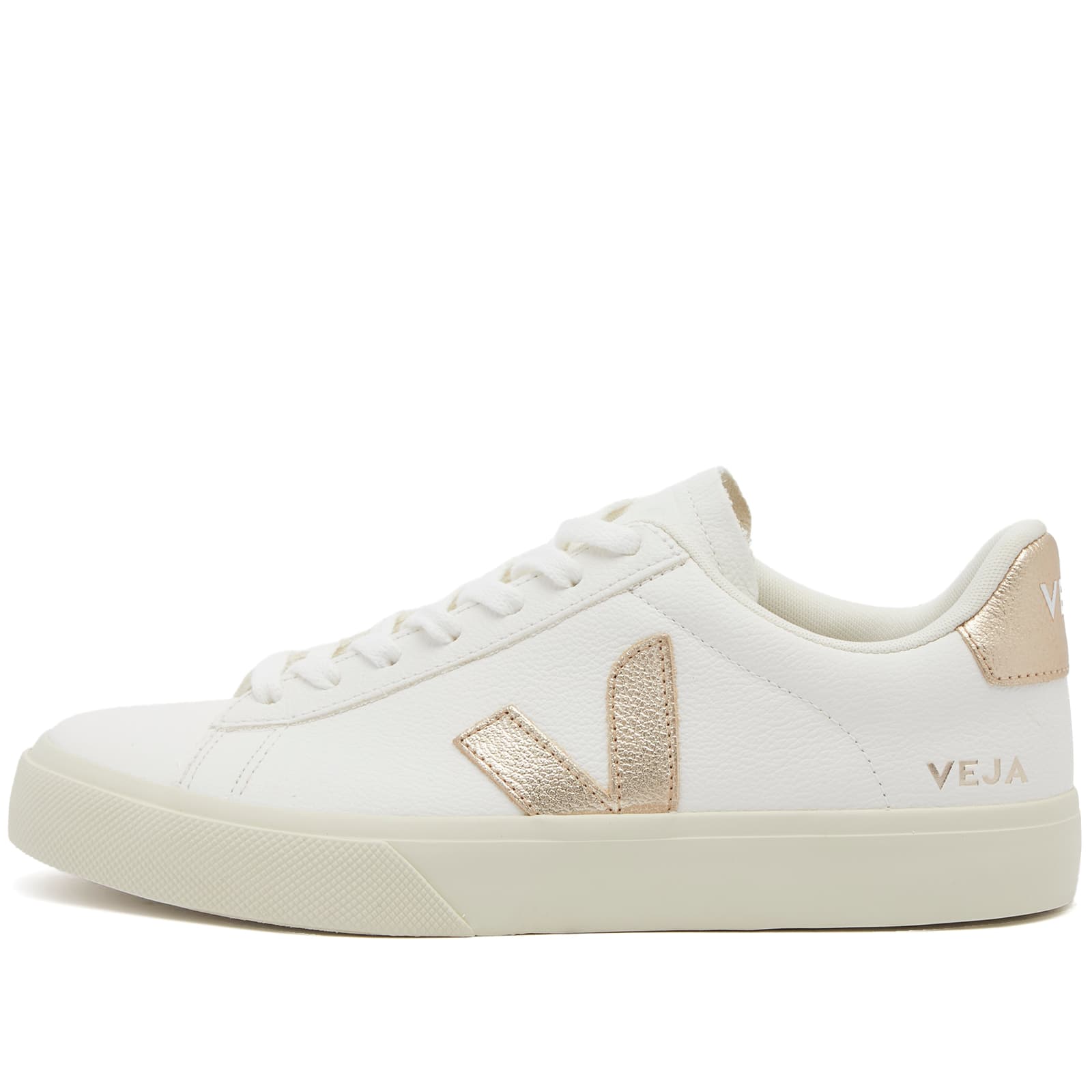 

Кроссовки Veja Womens Campo Sneakers, цвет Extra White & Platine