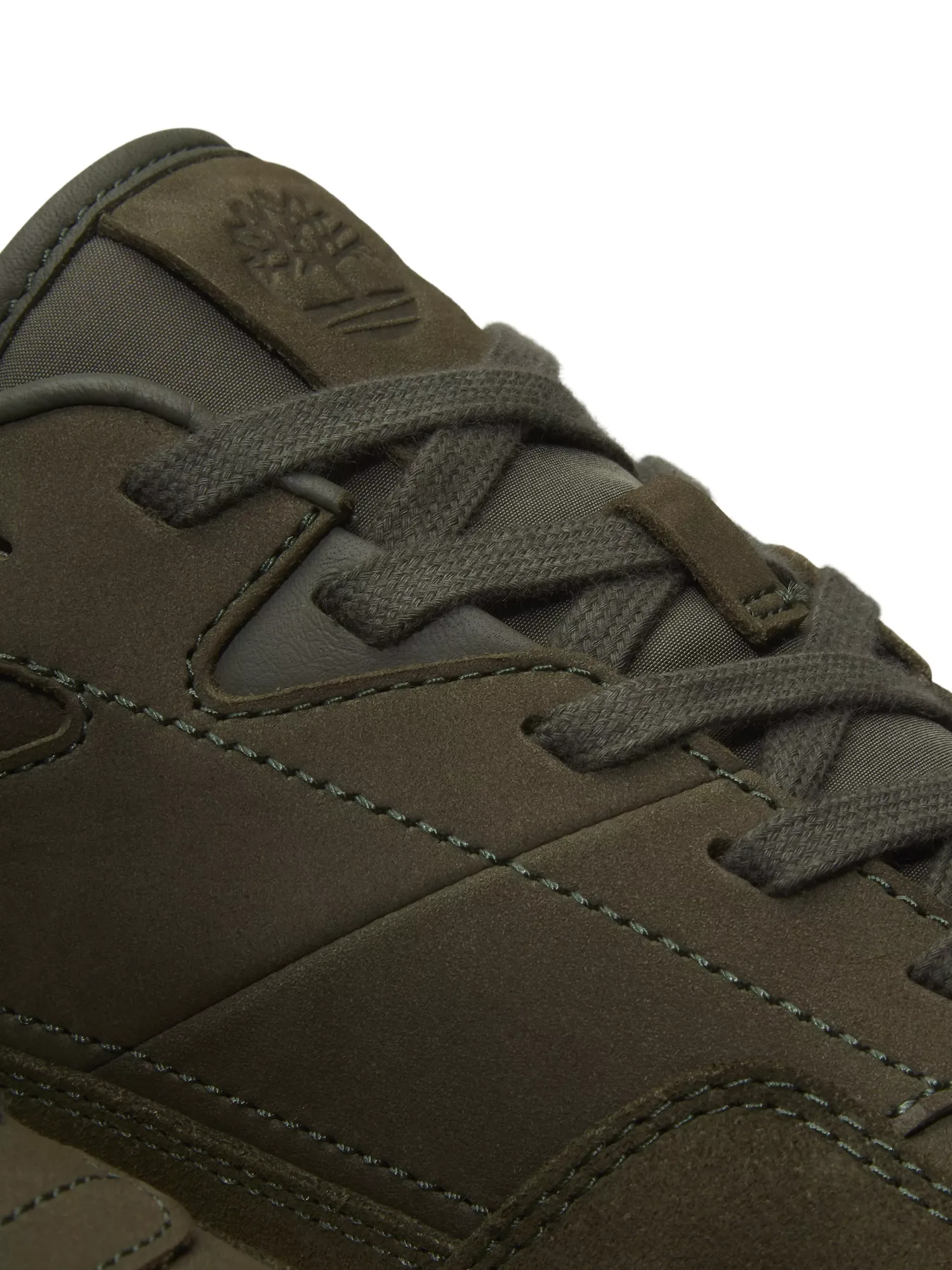 Кроссовки Jackson Court Low Lace Trainers, темно-зеленые Timberland — фото 4