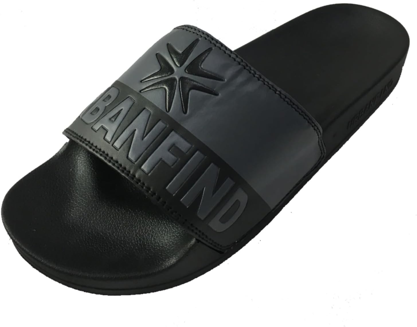 

Мужские повседневные кожаные сандалии для дома, пляжа и модные тапочки для мужчин Generic, черный