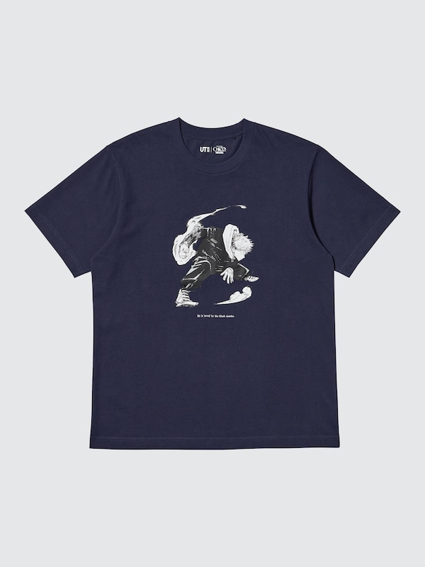 Футболка UT Manga 100th Uniqlo, 69 navy — фото 3