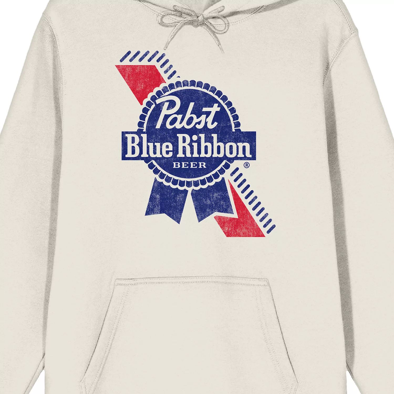 

Мужская толстовка с капюшоном Pabst Blue Ribbon Beer Licensed Character