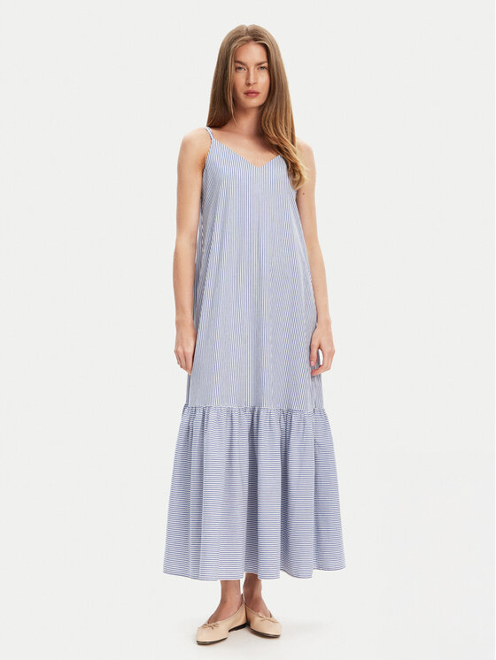 

Летнее платье свободного покроя 4SZRDV0B8 United Colors Of Benetton, синий