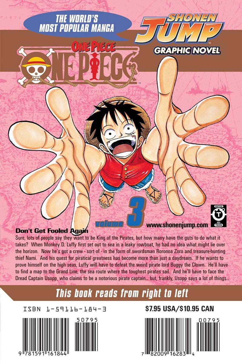 

Манга One Piece Manga Volume 3