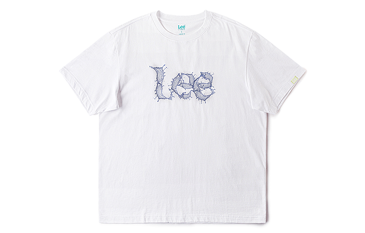 

Lee Футболка мужская белая, Белый, Lee Футболка мужская белая