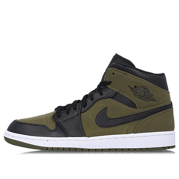 

Кроссовки 1 средние Air Jordan, зеленый