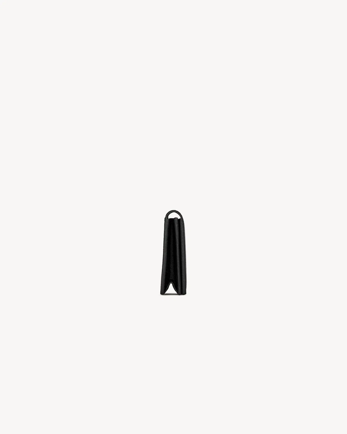 Визитница Cassandre Shadow SAINT LAURENT из зернистой кожи, черный — фото 3