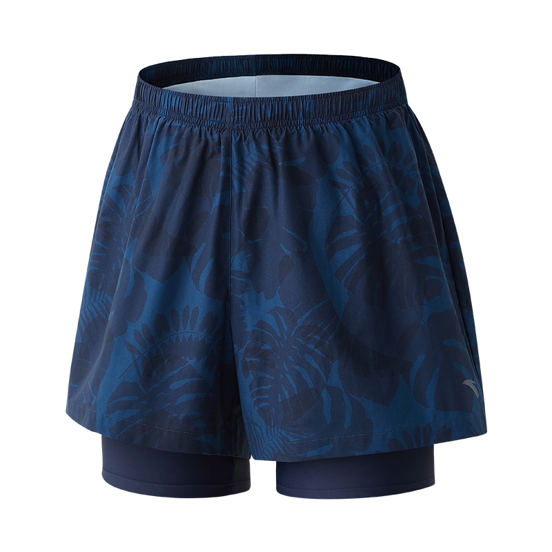 

ANTA Шорты пляжные мужские Dark Blue/Light Blue/Floral Light Blue