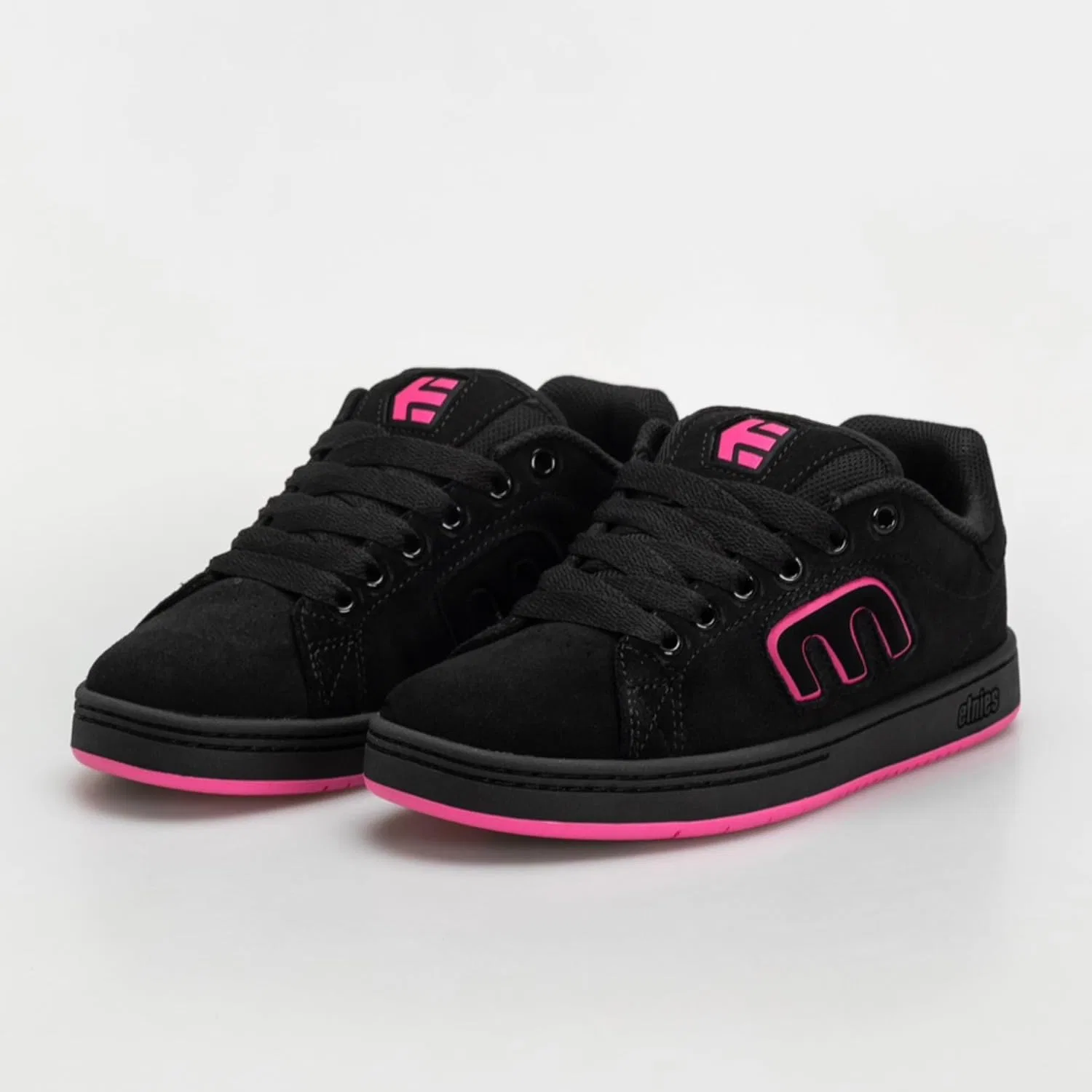Мужские скейтбордистские кроссовки Etnies Callicut, Black Pink — фото 4
