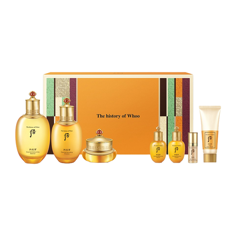 The History Of Whoo Набор для ухода за кожей ivory из 7 предметов: успокаивающий, увлажняющий и питающий — фото 3