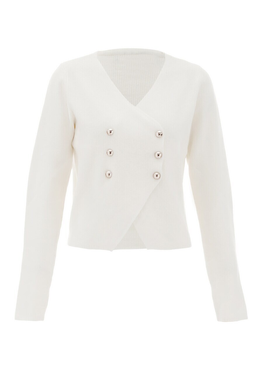 

Вязаный кардиган NAEMI Knit Cardigan, белый