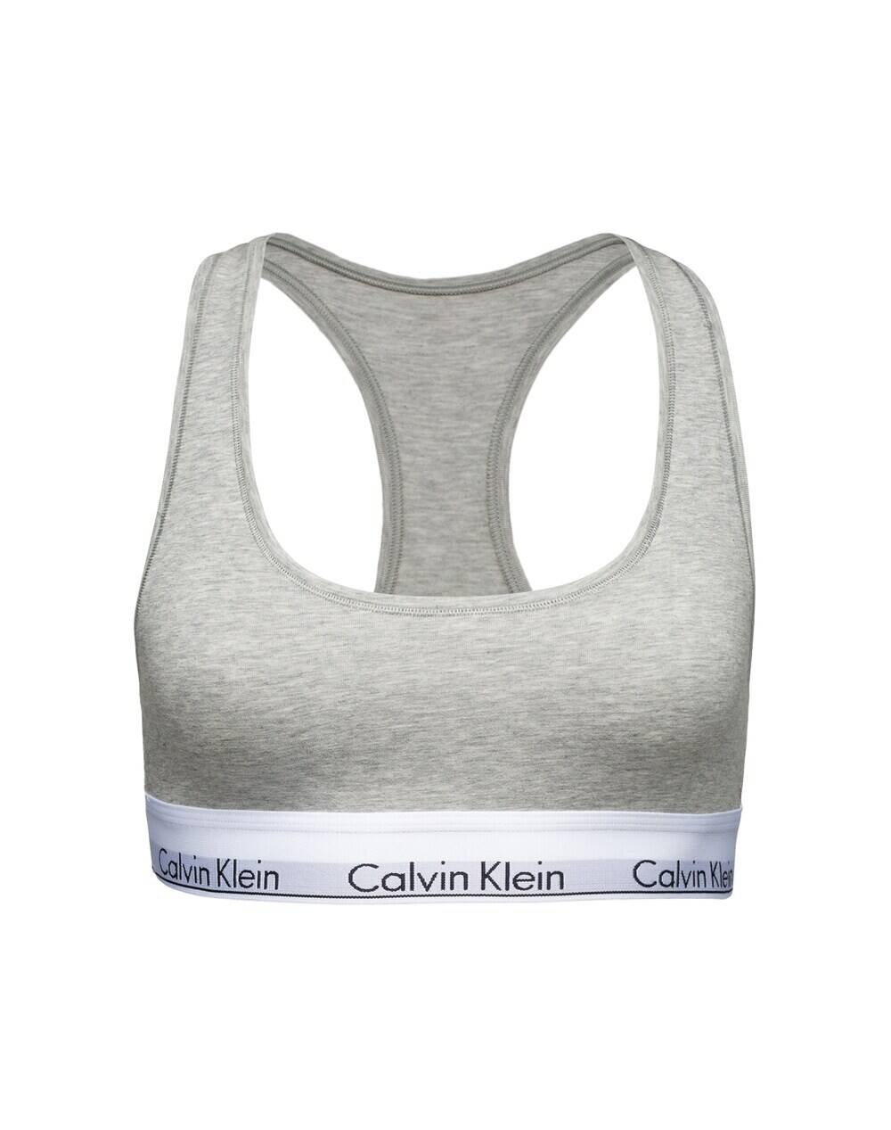 

Бюстгальтер без косточек Calvin Klein, пестрый серый