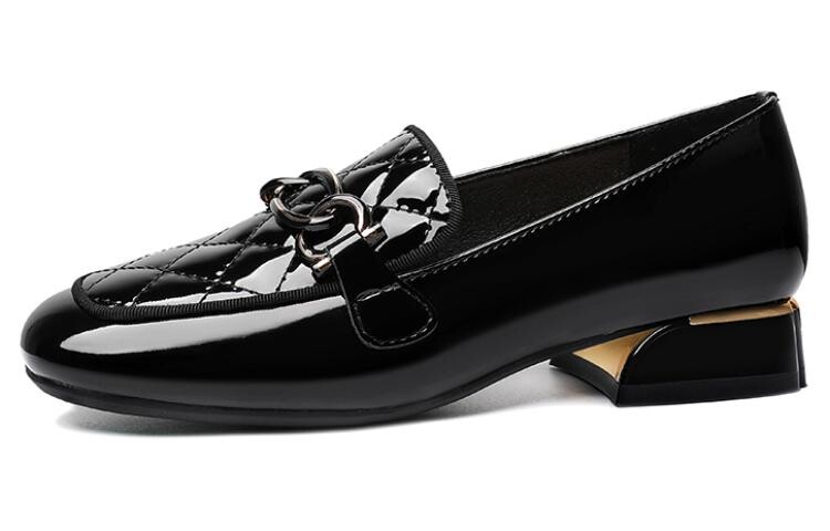 

Туфли женские повседневные Women's Casual Shoes Women's Guci Tianlun, черный