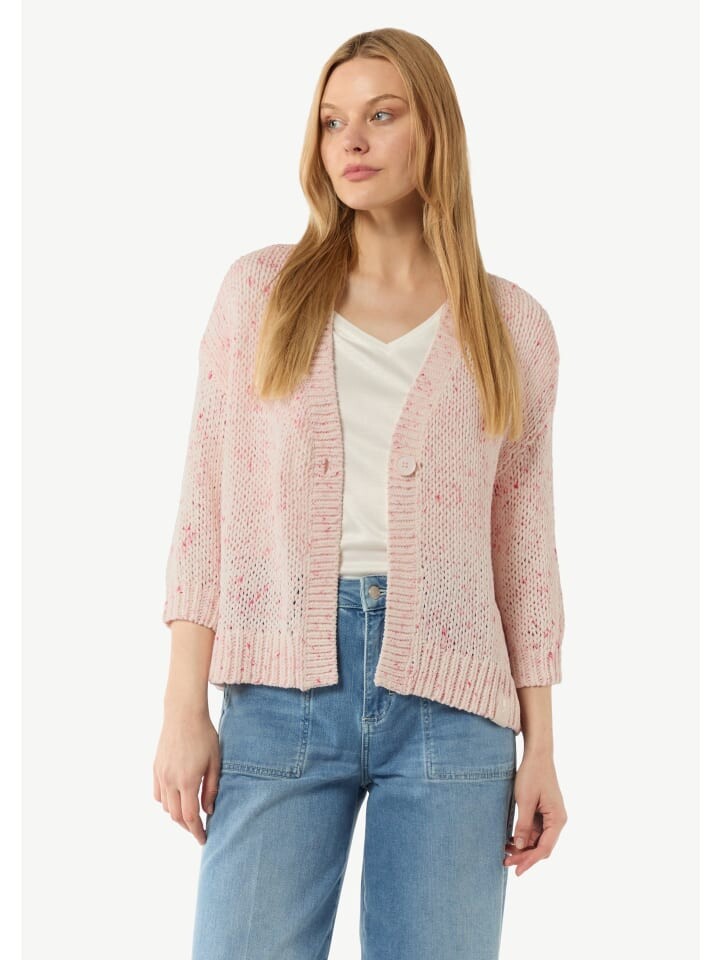 

Кардиган comma CI Strickjacke 3/4 Arm, красный