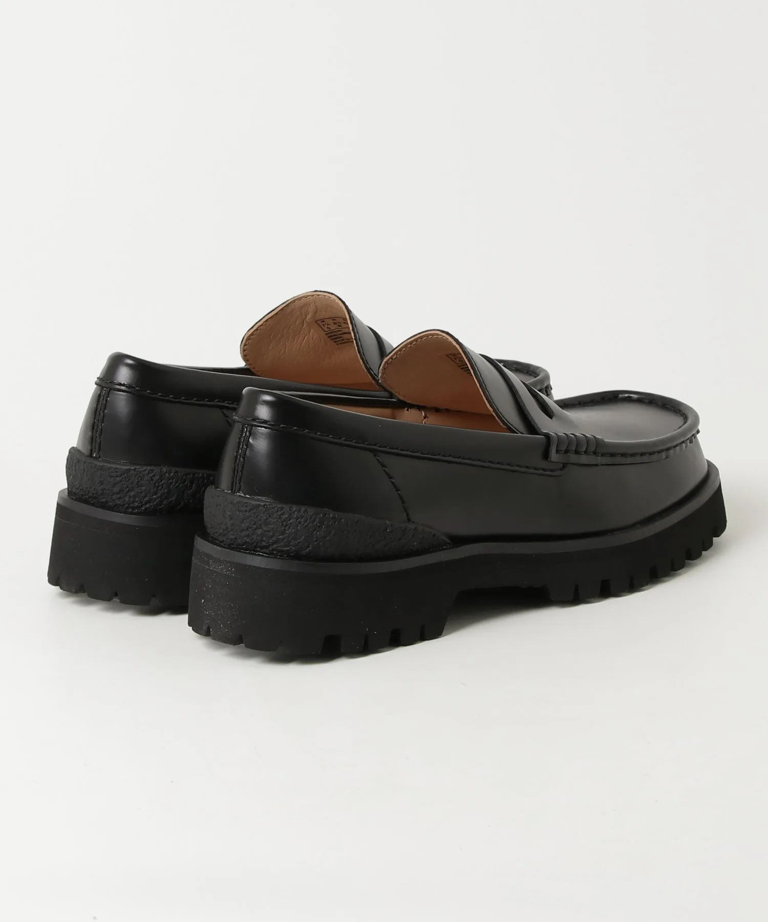 Мужские туфли из чёрной кожи Yukoner Penny Clarks — фото 2