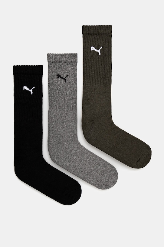 

Носки (3 пары) Puma, зеленый