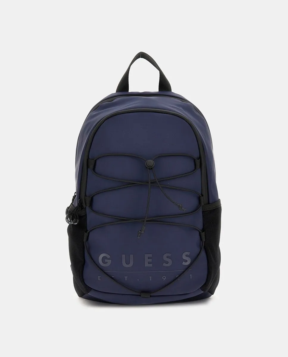 

Мужской рюкзак с логотипом Guess 1981 года, синий