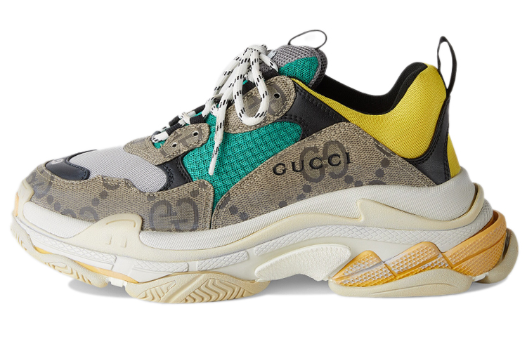 

Кроссовки Gucci X Balenciaga Triple S Chunky Sneakers Men Low-Top