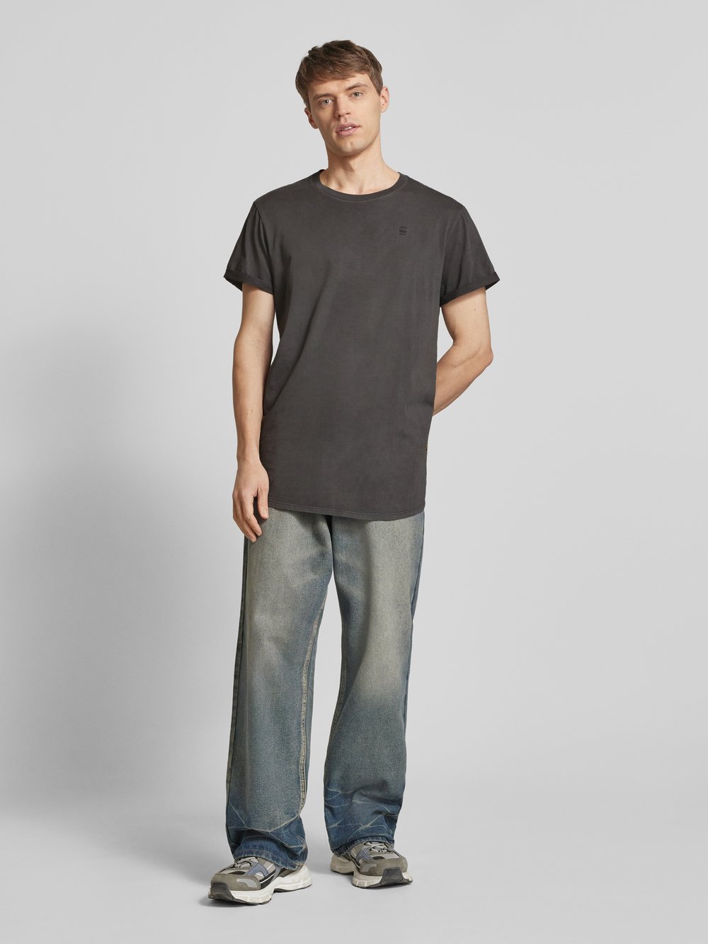 

Футболка с этикеткой, модель «LASH» G-Star Raw, черный