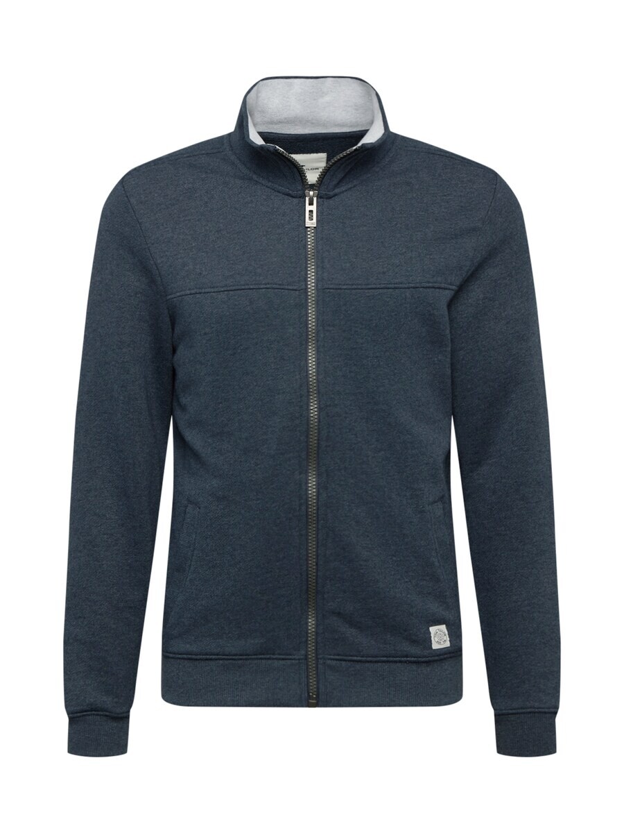 

Куртка на молнии TOM TAILOR Zip-Up Hoodie, темно-синий