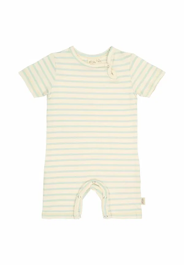Комбинезон Petit Piao, winter sky striped, зимнее небо в полоску