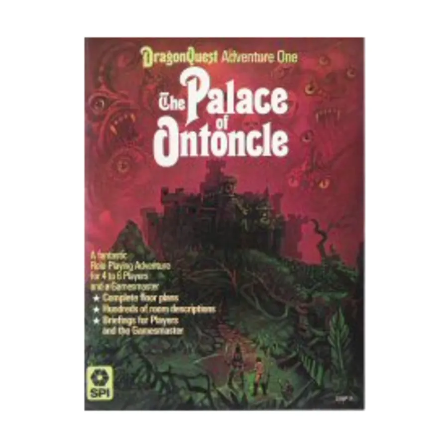 

Модуль Adventure #1 - The Palace of Ontoncle, DragonQuest (SPI)