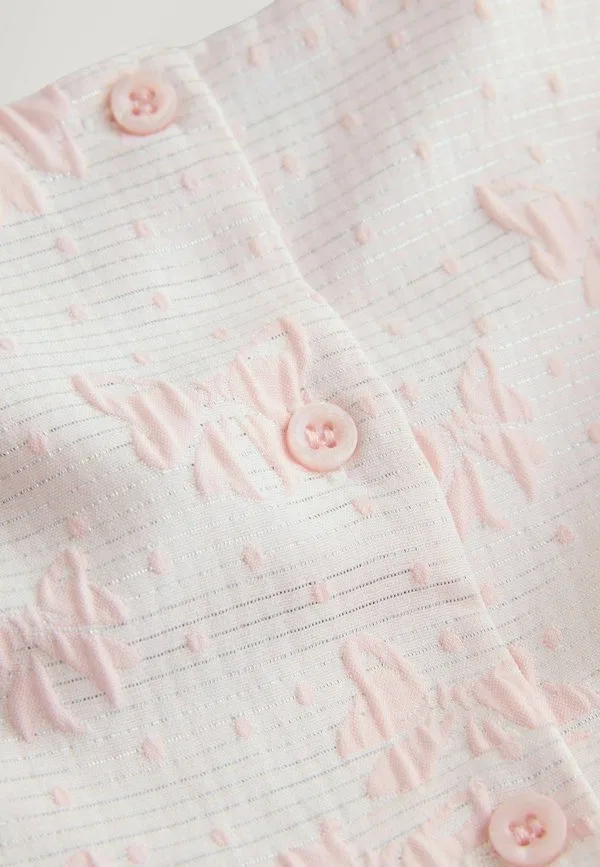 Платье для выпускного вечера стандартного кроя с бантом спереди Next, Pastel Pink — фото 4