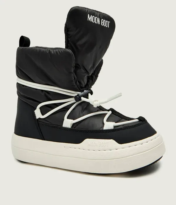 Снежные ботинки JR PARK LACE MID Moon Boot, черный