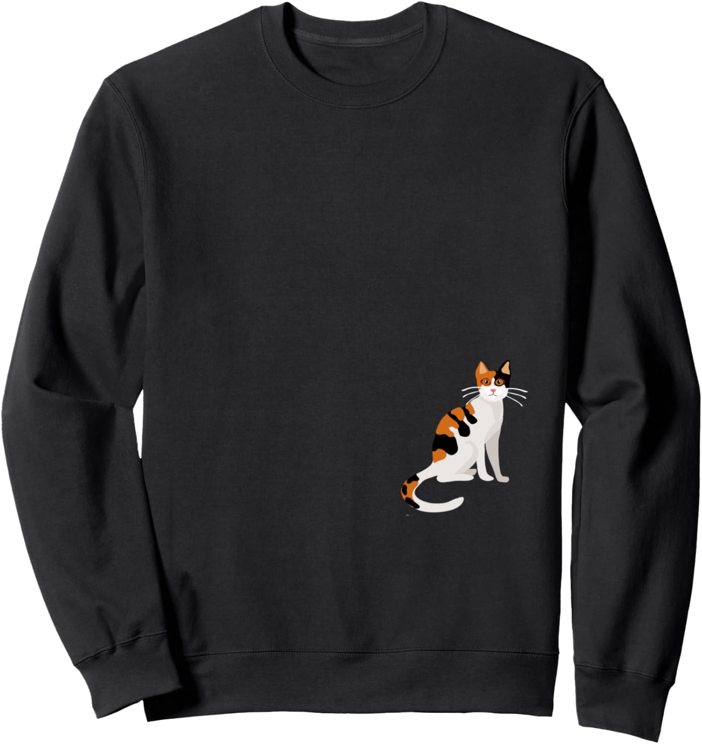 

Милая коричневая толстовка для любителей кошек. Модный принт с кошачьим рисунком. Забавная милая коричневая толстовка для любителей кошек White Beard Art Gifts Stylish Animal Tee Calico Cat, Коричневый, Милая коричневая толстовка для любителей кошек. Модн