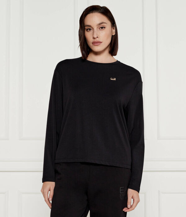 

Блуза Ea7 Loose Fit, черный