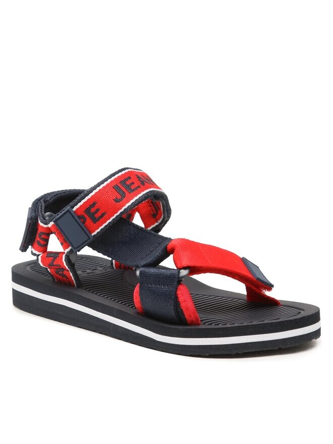 Сандалии Pool Tape B PBS70056 Pepe Jeans, красный/темно-синий — фото 2