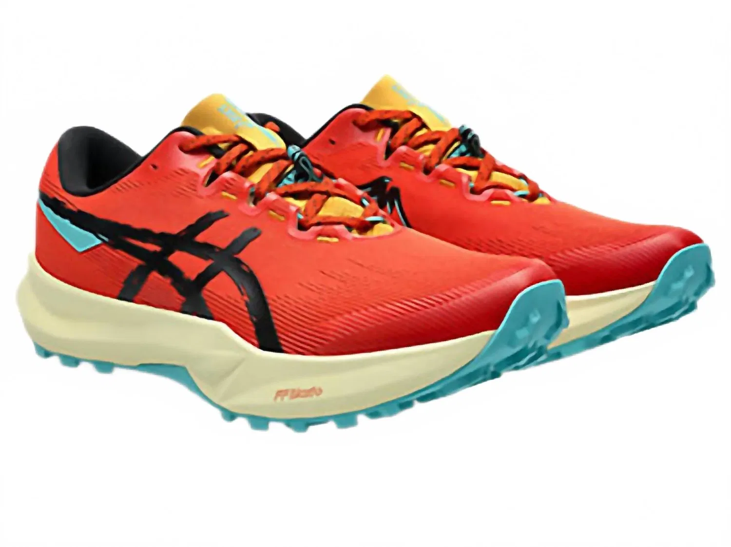 Asics Мужские кроссовки Fuji Lite 6 в цвете Red Clay/Black