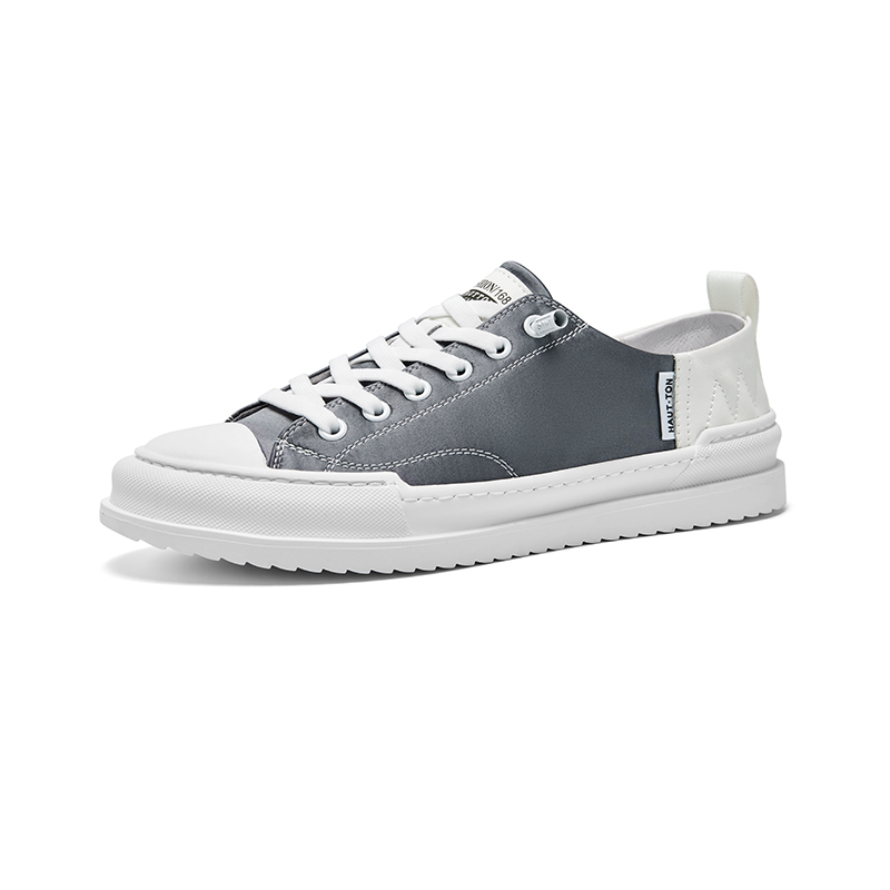 

Hautton Jeans Стильные скейтерские кроссовки мужские серые, цвет Gray