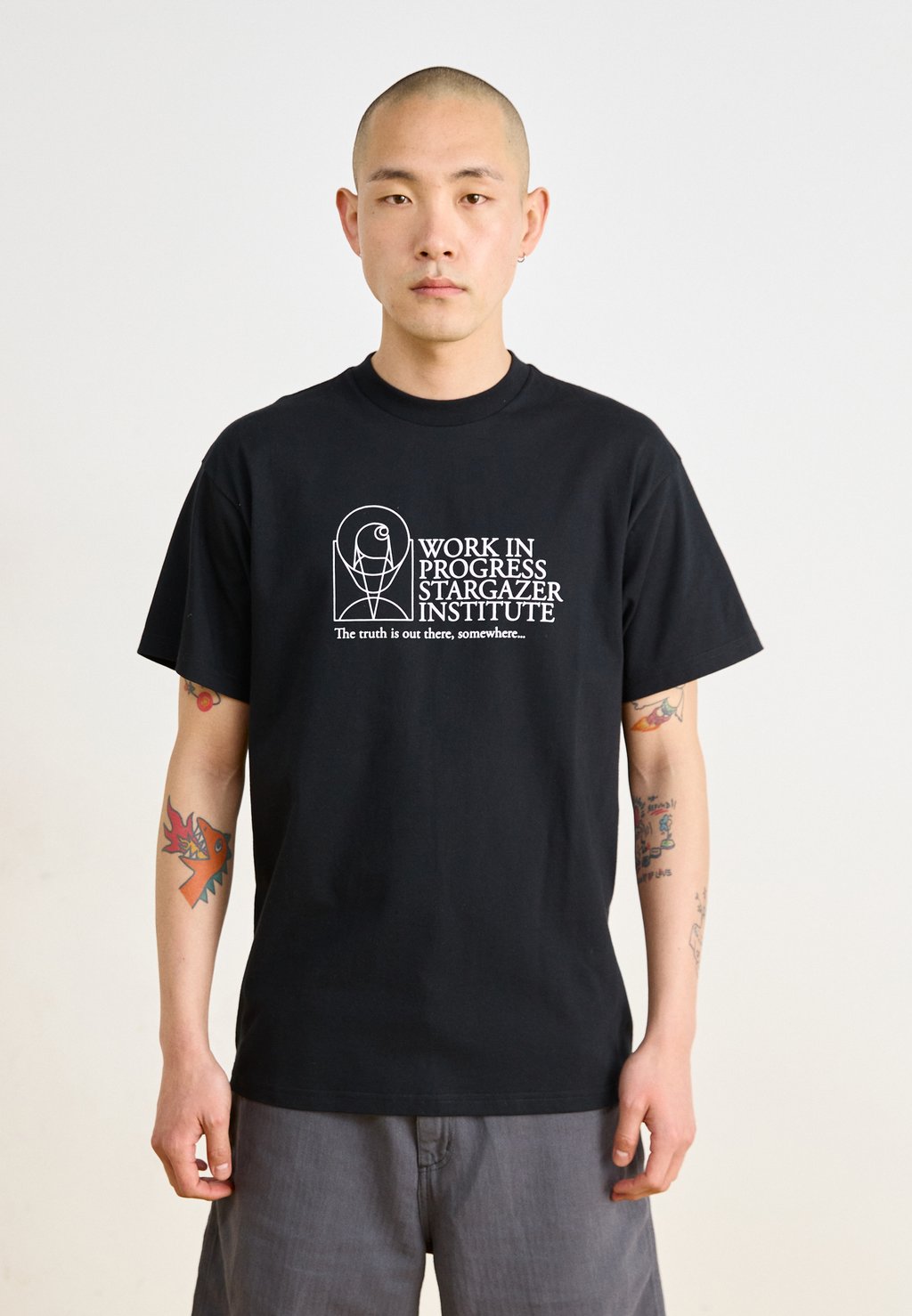 

Футболка с принтом STARGAZER Carhartt WIP, черный