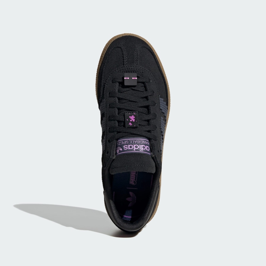 Кроссовки ADIDAS ORIGINALS Handball Spezial x Minecraft, черный — фото 3