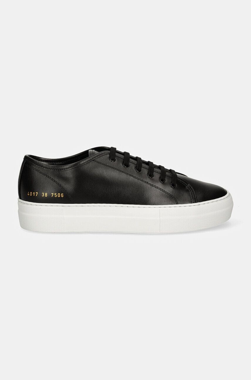 Кроссовки Tournament Low Super из кожи Common Projects, черный — фото 3