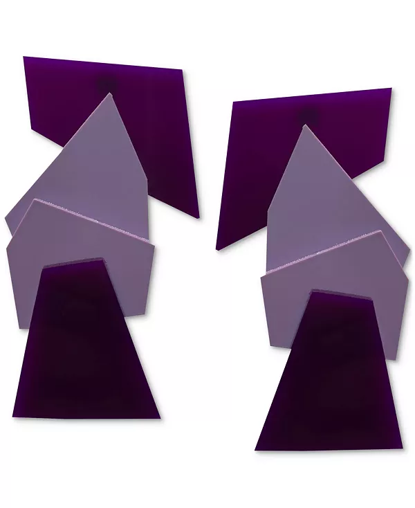 

Серьги-Капли Luvvy Swanky Designs, purple