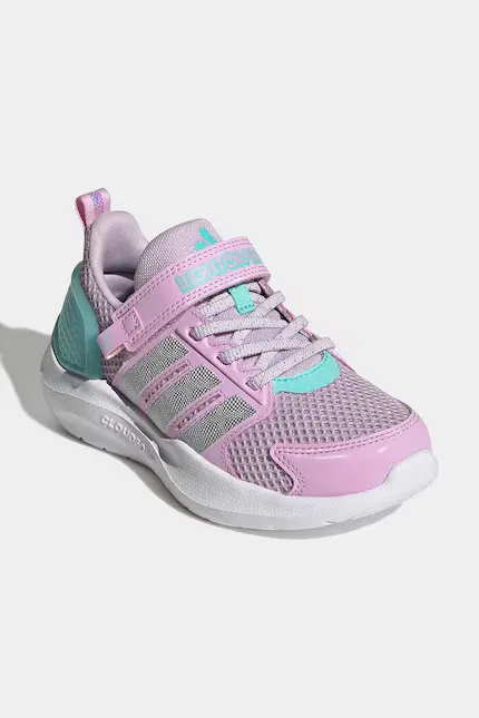 Кроссовки детские LIGHTORAMA RNR Adidas, розовый — фото 2