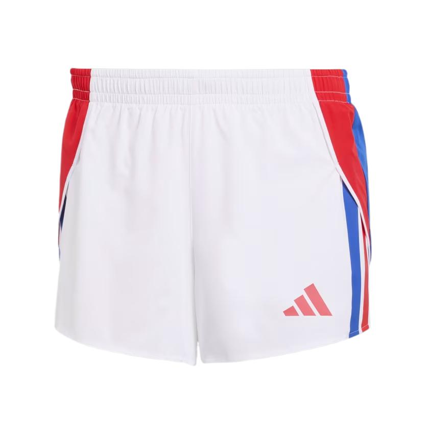 Шорты Free Shipping With AdiClub Adizero Retro Running Shorts Adidas, белый — фото 3