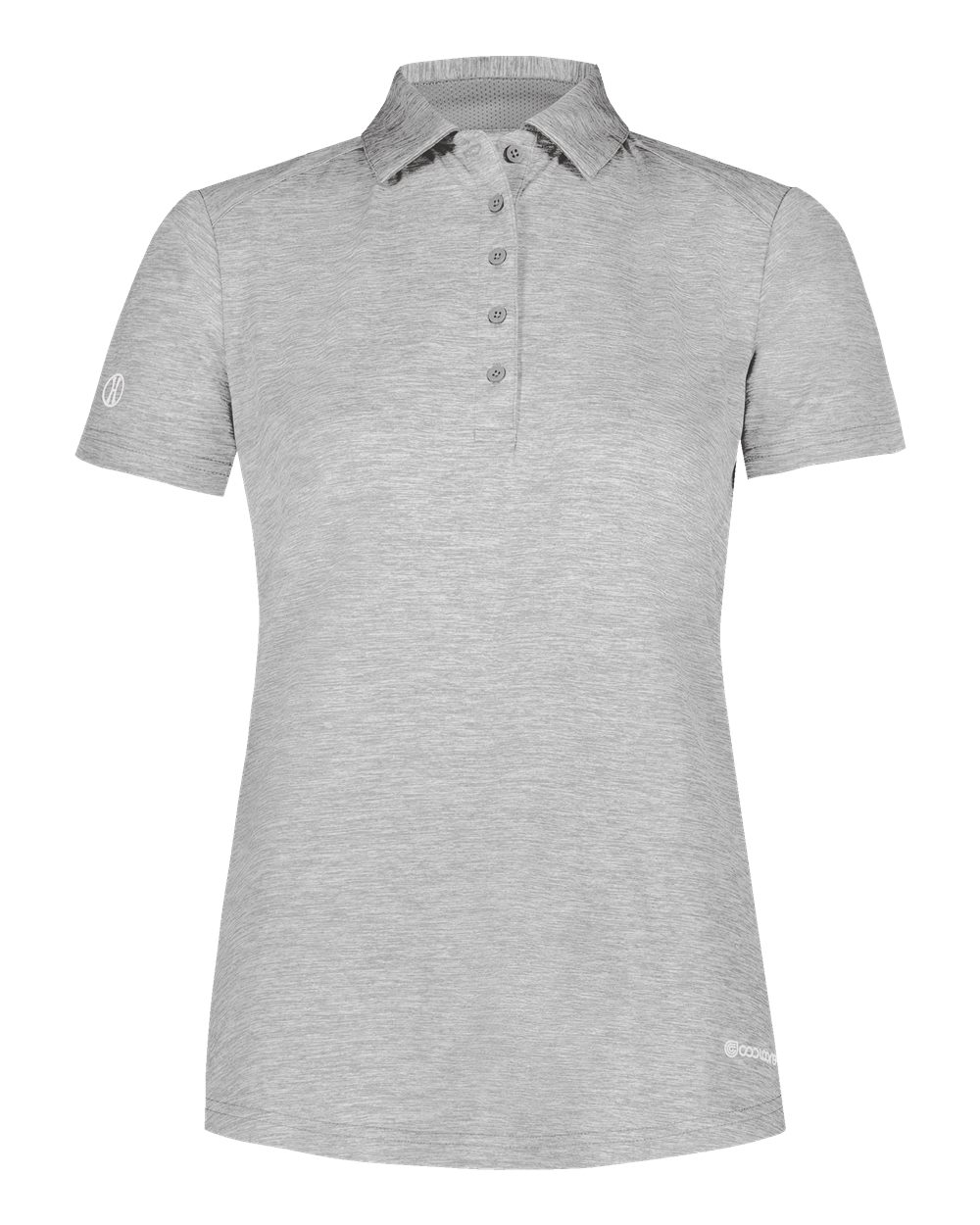 

Женская рубашка-поло Electrify CoolCore Holloway, цвет athletic grey heather