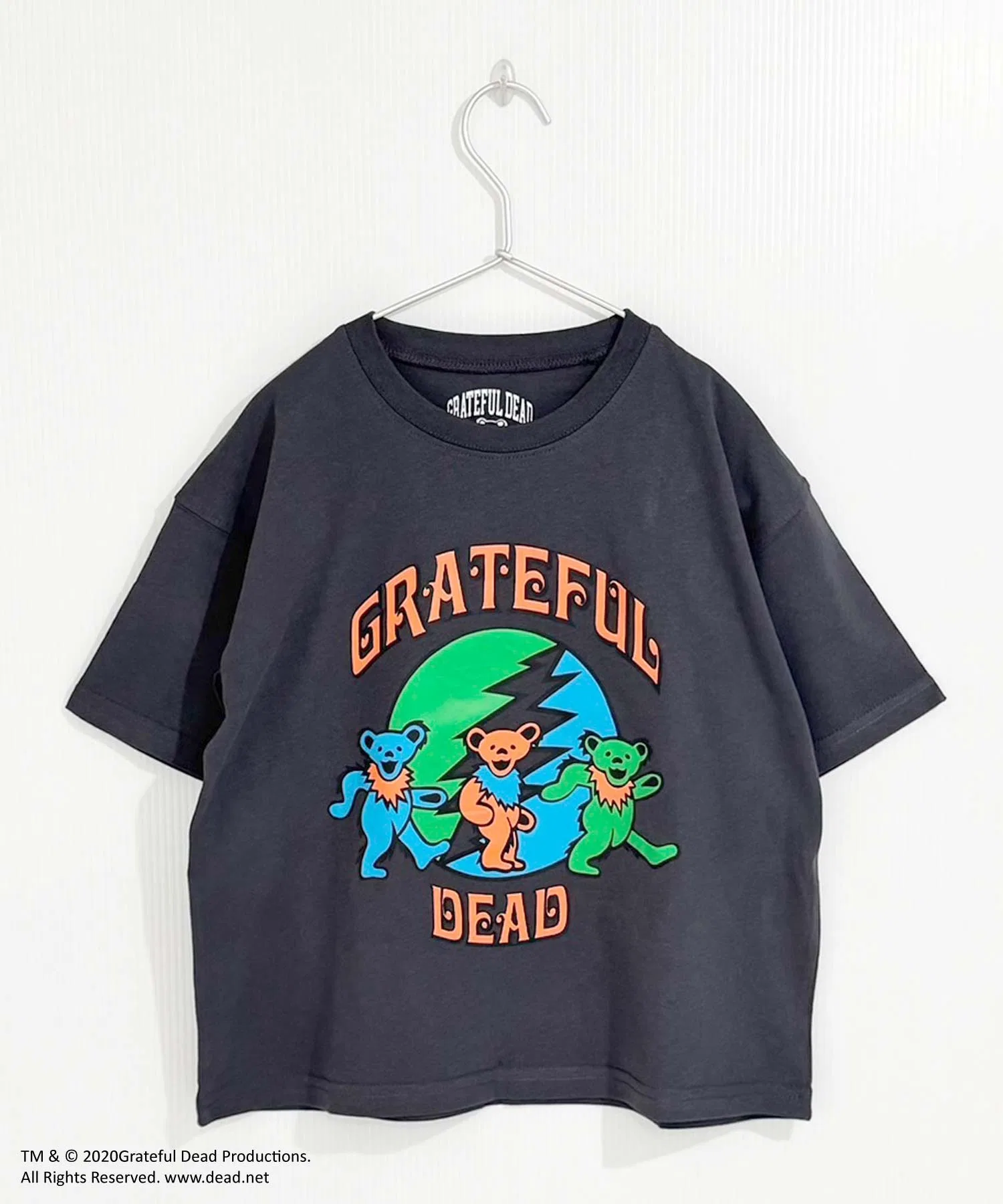 Детская футболка Grateful Dead с принтом "Танцующие медведи"
